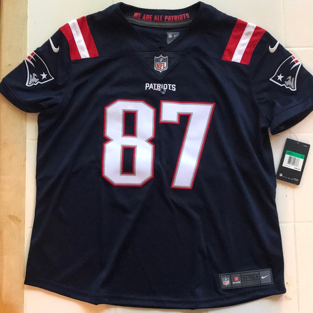 New (never worn) New England Patriots jersey.